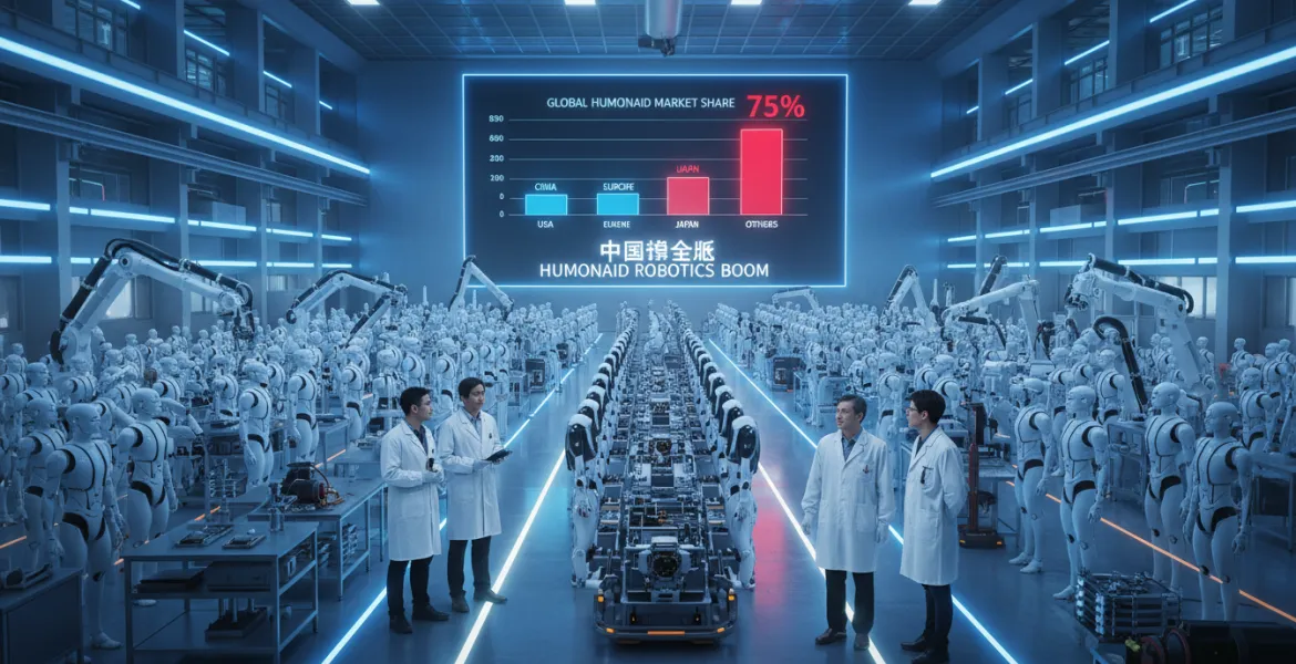 Boom dei robot umanoidi: La Cina domina il mercato globale