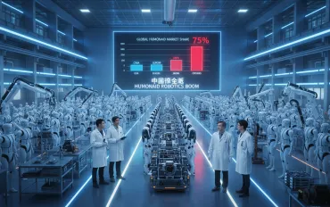 Boom dei robot umanoidi: La Cina domina il mercato globale