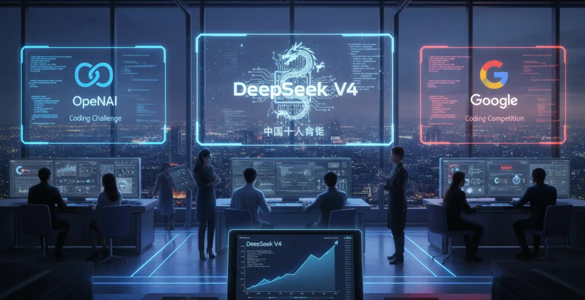 DeepSeek V4: L'IA cinese sfida OpenAI e Google nel coding