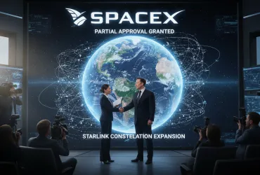 SpaceX ottiene l'approvazione parziale per espandere la costellazione Starlink
