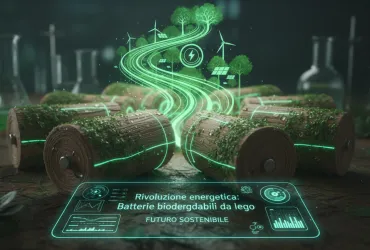 Rivoluzione energetica: Batterie biodegradabili da legno per un futuro sostenibile