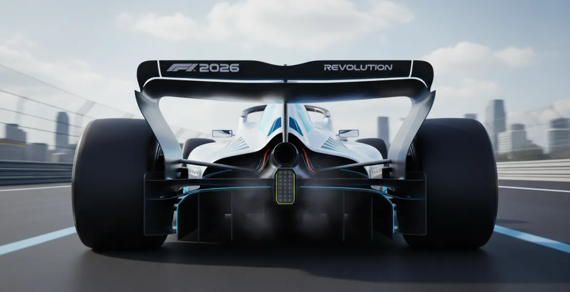 F1 2026: Aerodinamica posteriore rivoluzionata, addio alla cascata di flap!
