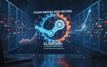 Steam infrange un nuovo record: oltre 42 milioni di utenti online contemporaneamente