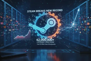 Steam infrange un nuovo record: oltre 42 milioni di utenti online contemporaneamente