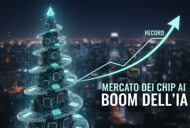 Boom dell'IA: impennata record per il mercato dei chip