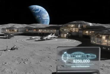 Soggiorno da sogno sulla Luna: Prenotazioni aperte per l'Hotel spaziale