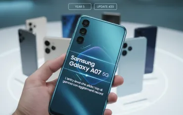 Samsung Galaxy A07 5G: L'entry-level che sfida i top di gamma con aggiornamenti record