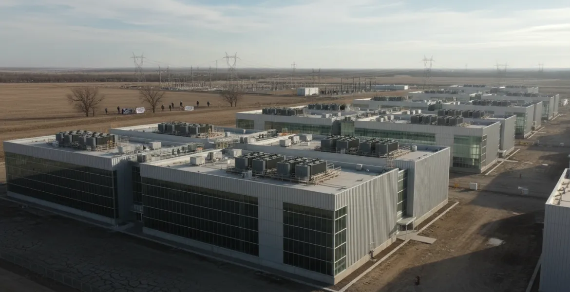 Boom di data center USA: Cresce la domanda, crescono le proteste