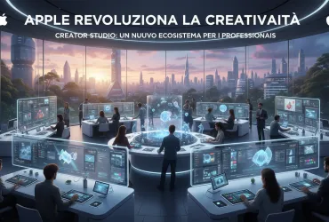 Apple rivoluziona la creatività con creator studio: Un nuovo ecosistema per i professionisti