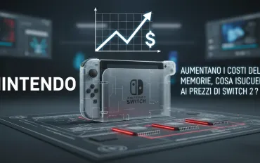 Nintendo: Aumentano i costi delle memorie, cosa succederà ai prezzi di Switch 2