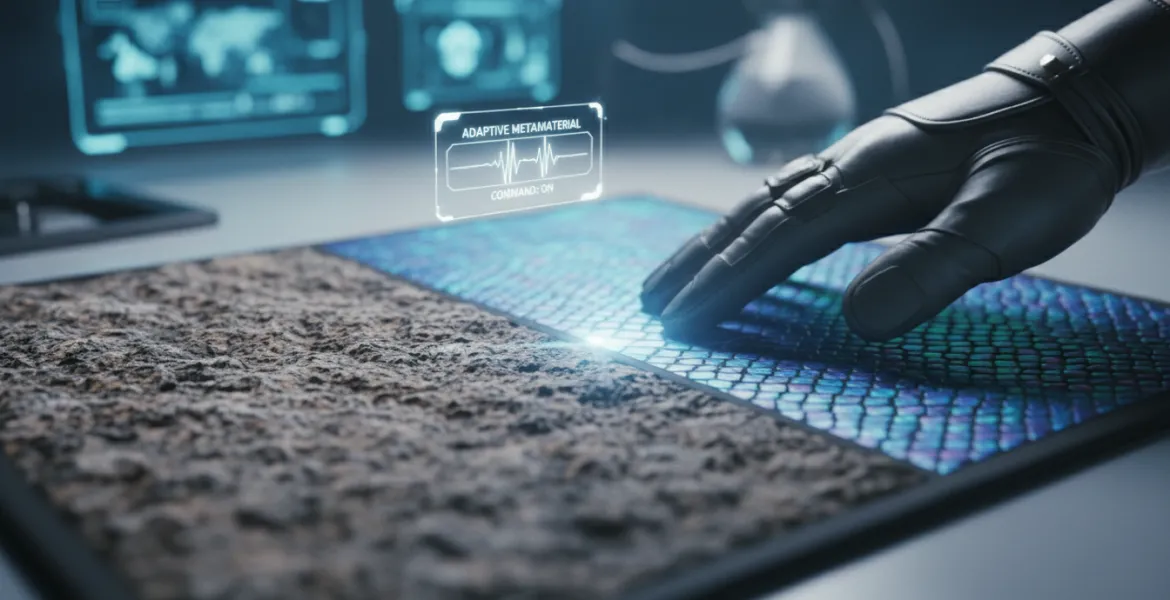 Scoperta rivoluzionaria: Materiale camaleonte cambia colore e texture a comando