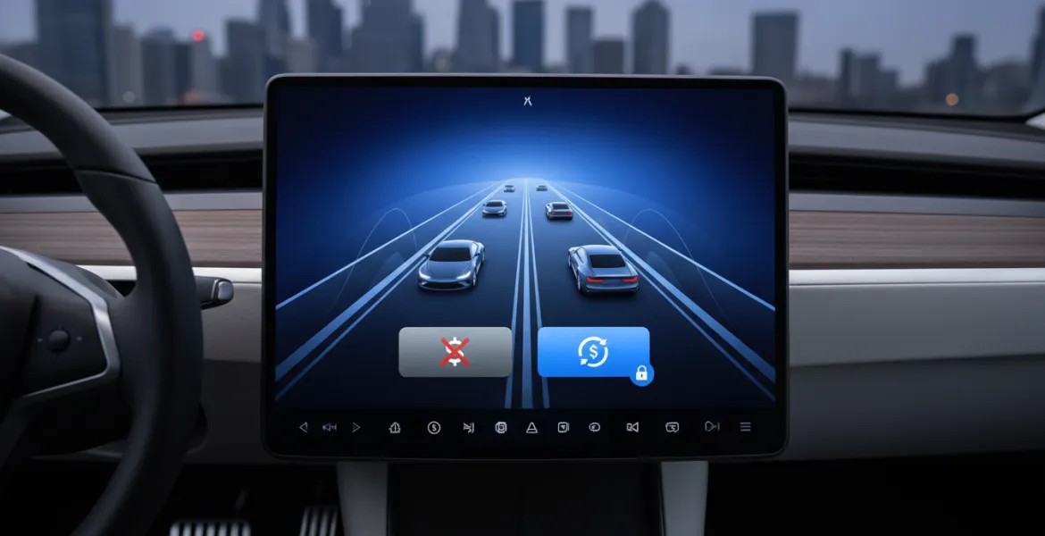 Tesla: Addio al Full Self-Driving a pagamento unico, ora solo in abbonamento