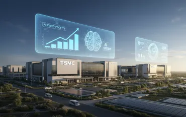 TSMC domina il mercato dei chip: utili record grazie al boom dell'IA