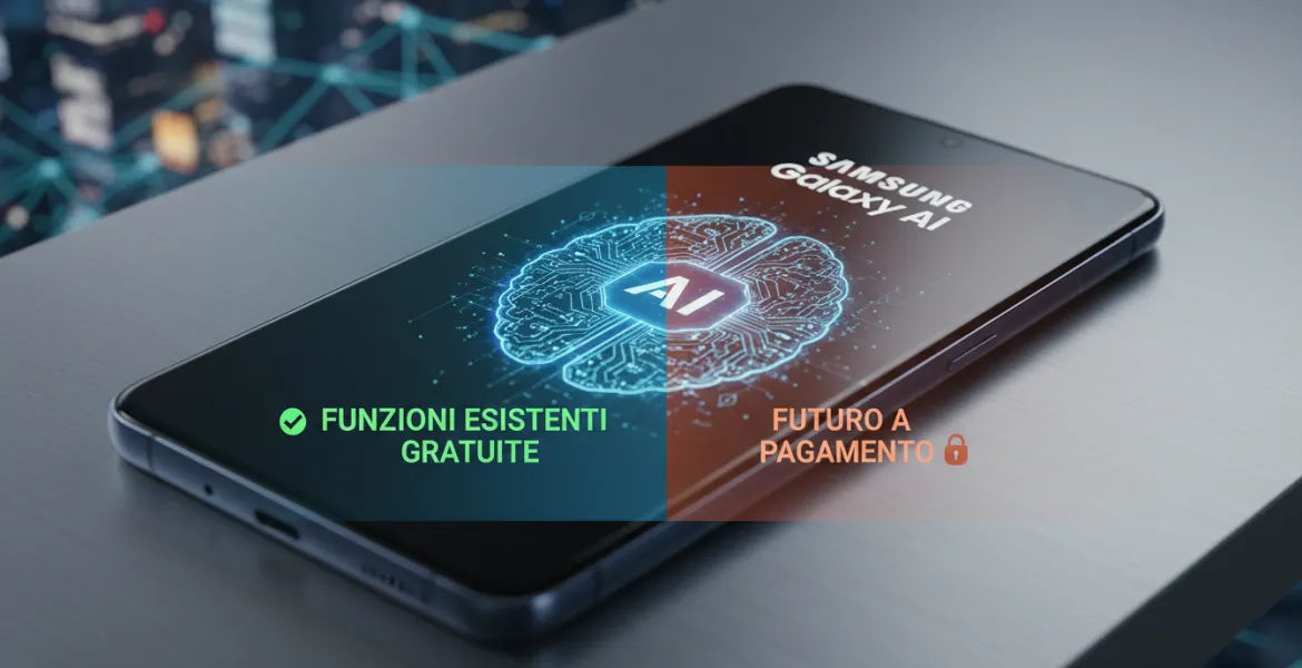 Samsung Galaxy AI: Funzioni esistenti gratuite, futuro a pagamento