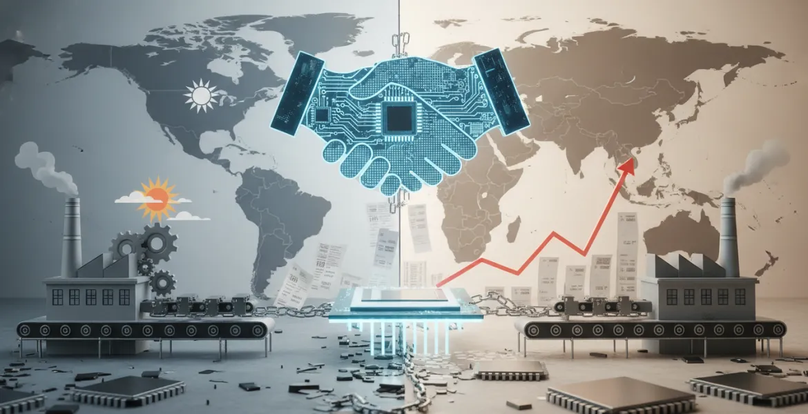 Taiwan e USA: accordo sui dazi divide e rilancia la produzione di chip