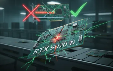 Nvidia smentisce lo stop alla produzione delle RTX 5070 Ti, ma ammette difficoltà di fornitura