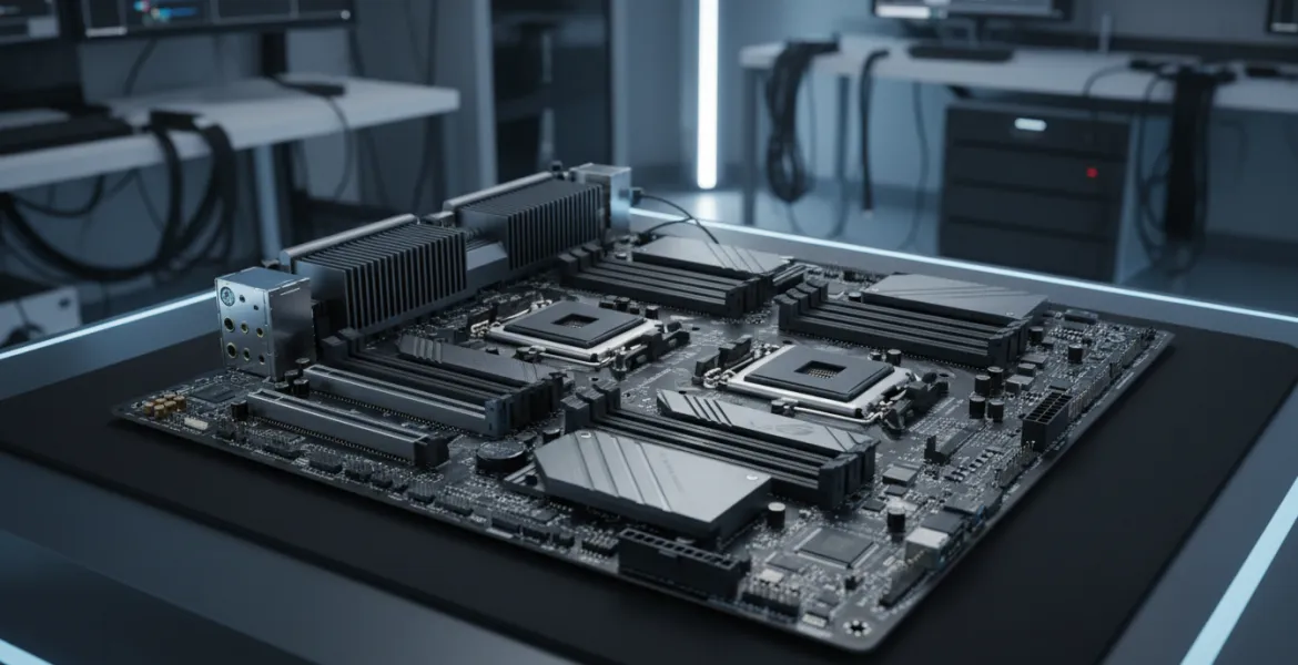 Asus rivela la scheda Madre Pro WS W890-SAGE per i futuri Intel Xeon