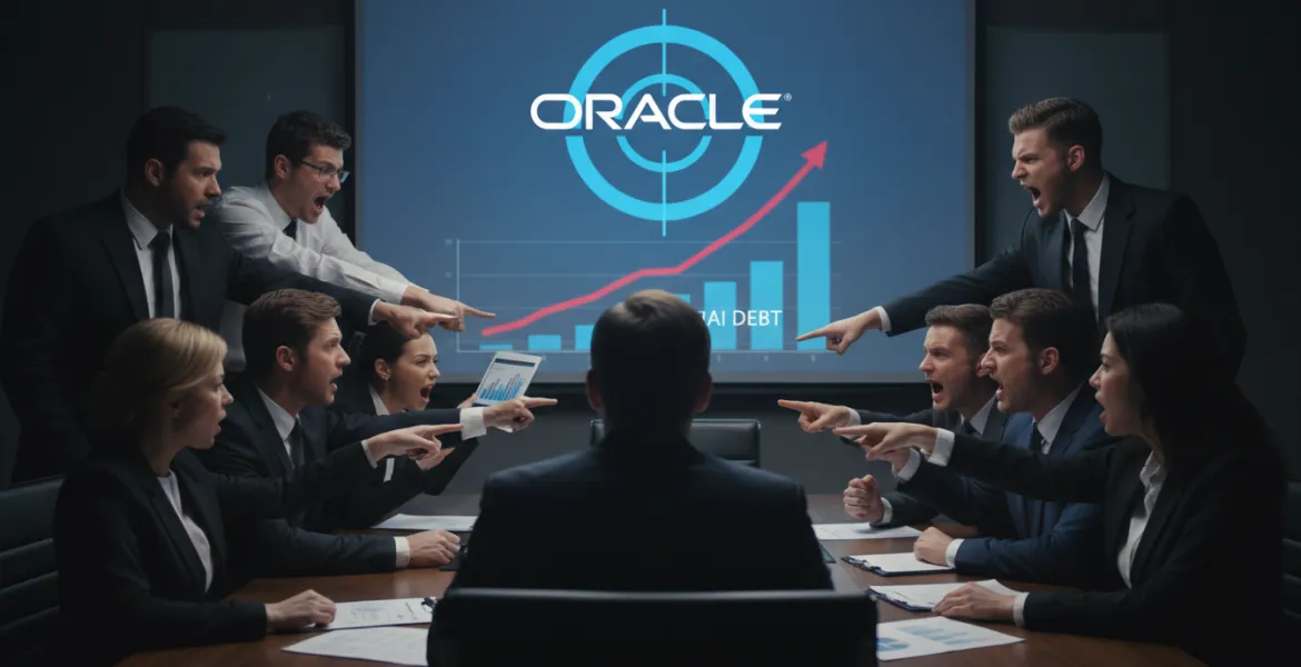 Oracle nel mirino: Azionisti infuriati per i debiti AI