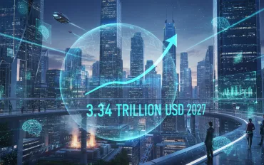 Boom dell'intelligenza artificiale: Spesa globale prevista a 3.34 trilioni di dollari nel 2027