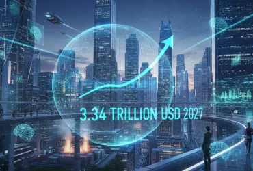 Boom dell'intelligenza artificiale: Spesa globale prevista a 3.34 trilioni di dollari nel 2027
