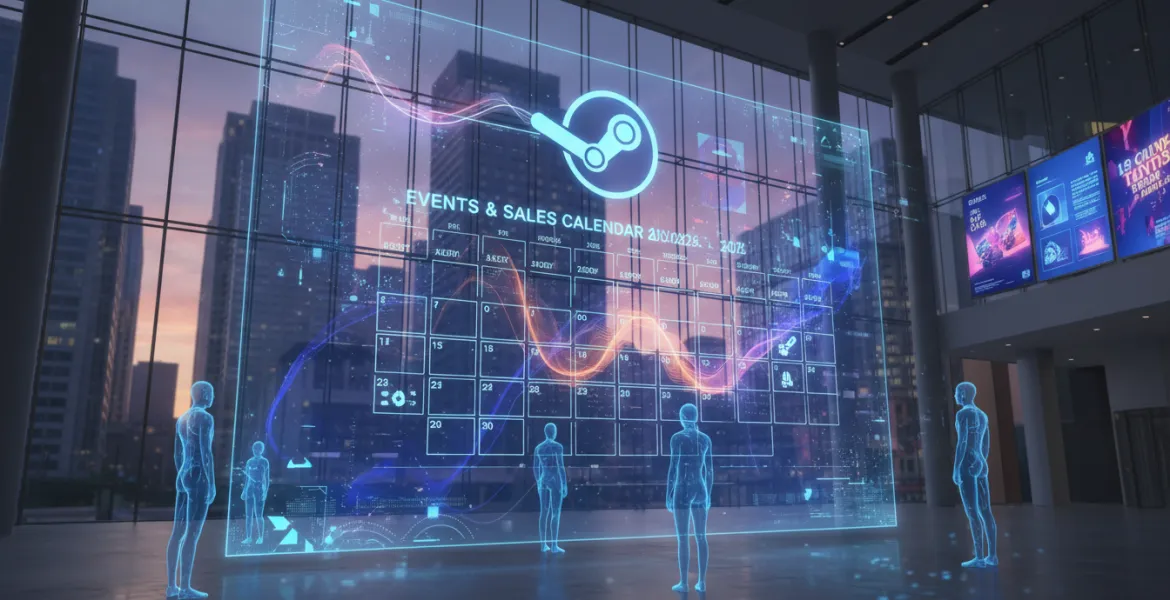 Steam svela il calendario completo degli eventi e sconti del 2026