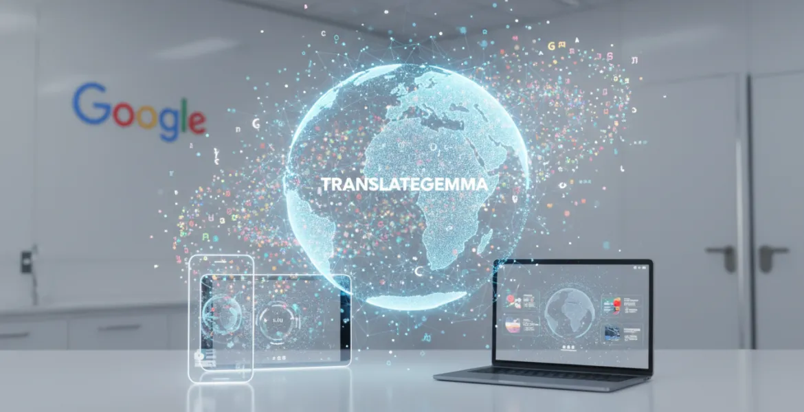 Google rivoluziona la traduzione con TranslateGemma: IA multilingue per ogni dispositivo