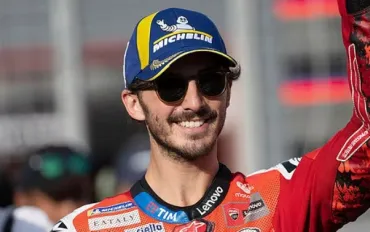 Bagnaia rivela: Valentino mi ha consigliato di essere meno duro con me stesso