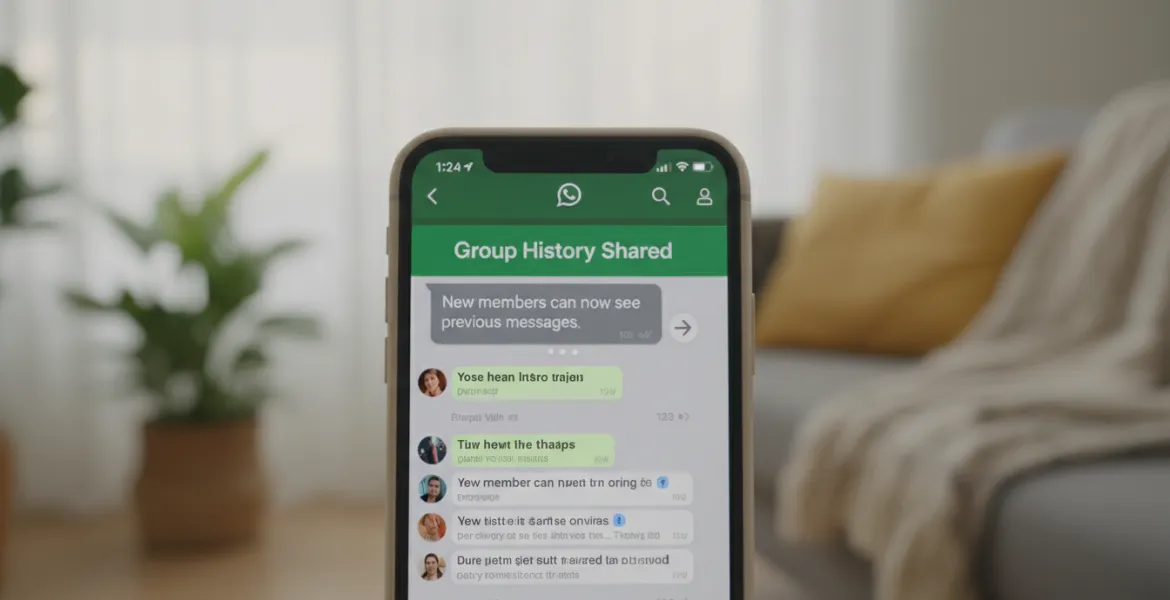 WhatsApp: Condivisione della cronologia chat di gruppo con i nuovi membri
