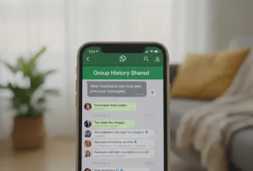 WhatsApp: Condivisione della cronologia chat di gruppo con i nuovi membri