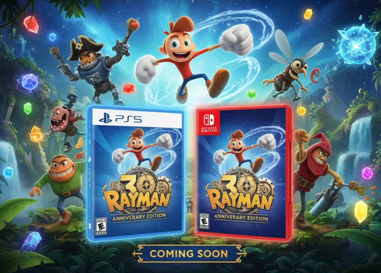 Rayman: Edizione per il 30° anniversario in arrivo su PS5 e Nintendo Switch