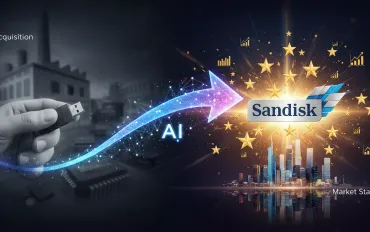 Sandisk: Da acquisizione a stella del mercato azionario grazie all'AI