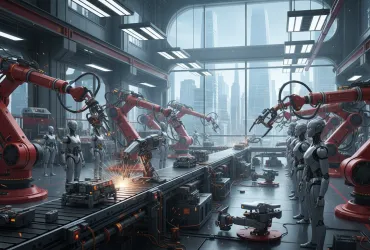 Rivoluzione robotica cinese: Robot costruiscono robot