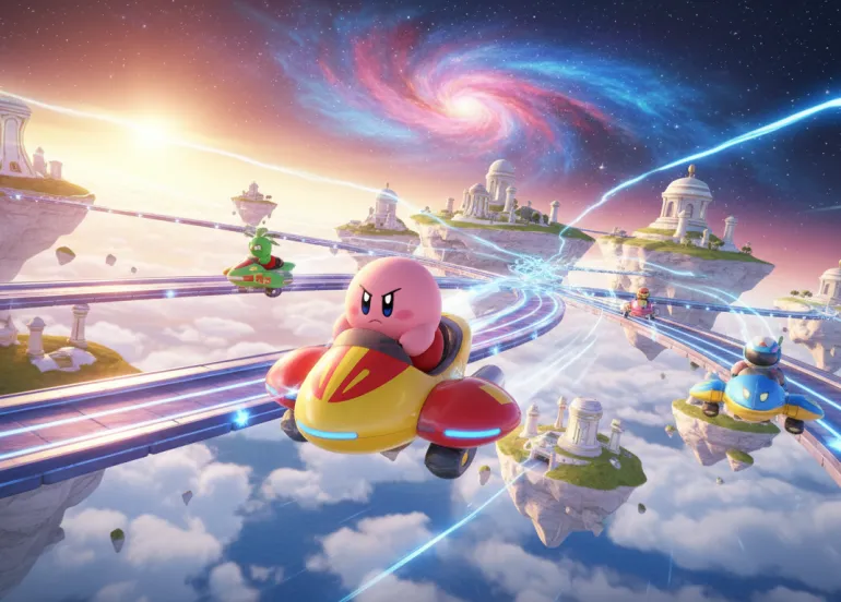 Kirby Air Riders: Aggiornamento epico 1.3.0 rivoluziona il gioco!