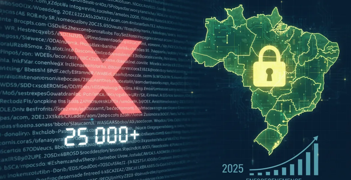 Brasile stretta sul gioco d'azzardo: Bloccati oltre 25.000 siti illegali nel 2025