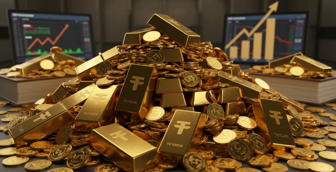 Tether accumula oro: Investimenti da record nel quarto trimestre