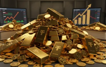 Tether accumula oro: Investimenti da record nel quarto trimestre
