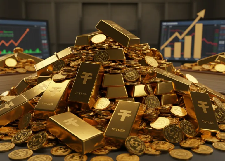 Tether accumula oro: Investimenti da record nel quarto trimestre