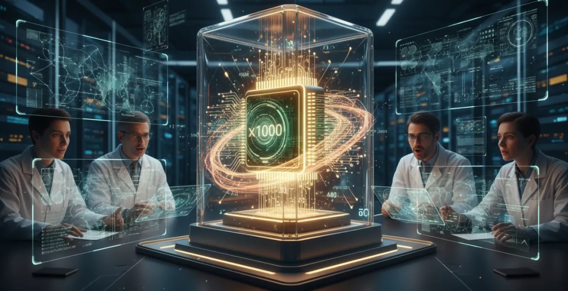 Rivoluzione nell'IA: processore analogico italiano accelera i calcoli di 1000 volte