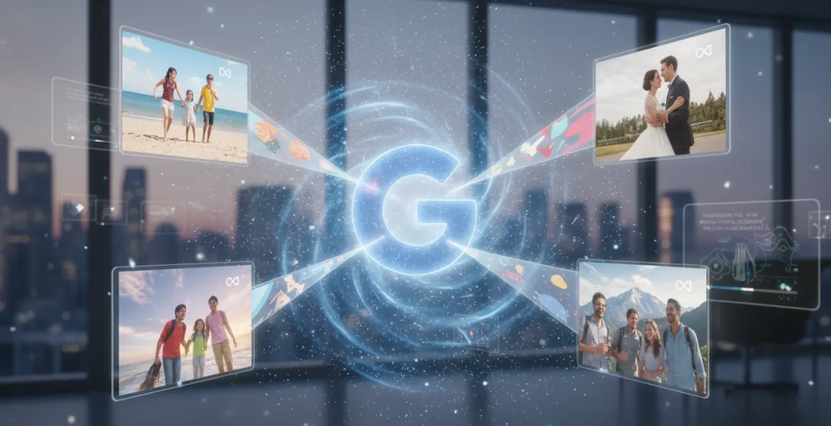 Google Foto: IA generativa trasforma le foto in video personalizzati