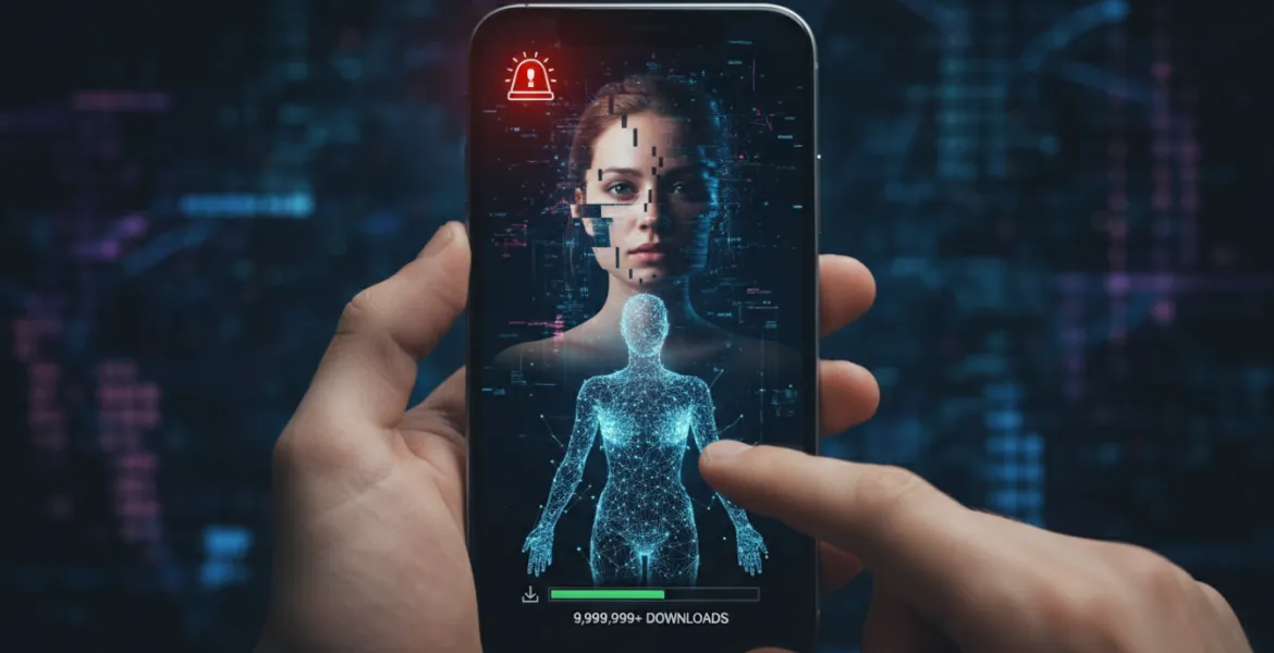 Allarme Deepfake: App creano nudi AI da foto, milioni di download