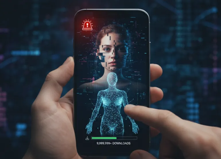 Allarme Deepfake: App creano nudi AI da foto, milioni di download
