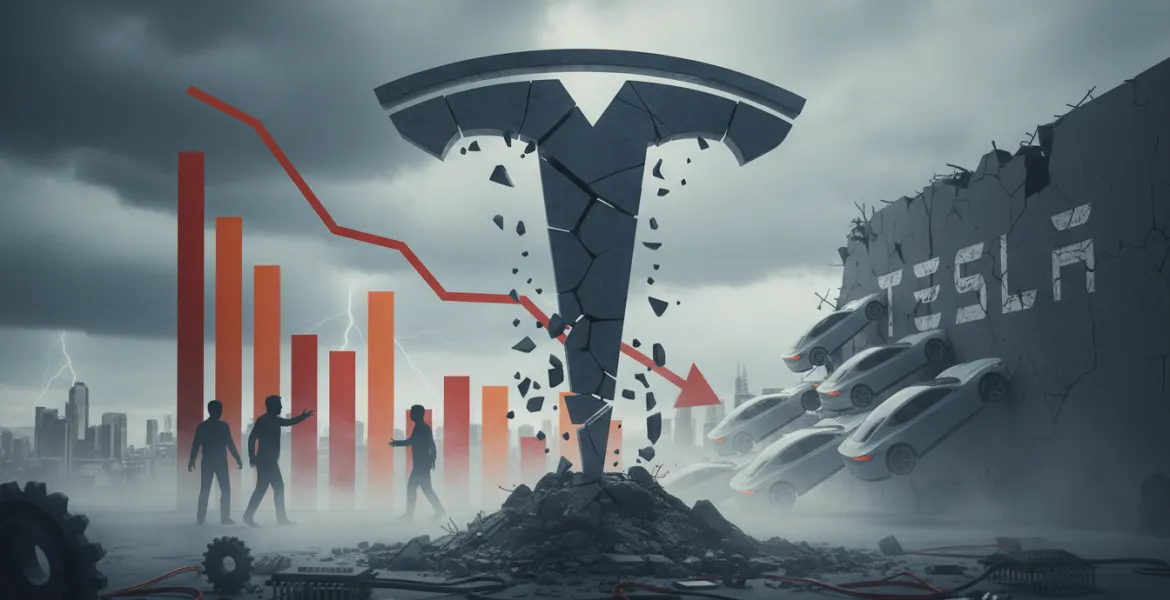 Tesla: Crollo del Valore del Brand, Influenze Politiche e Concorrenza Aggressiva