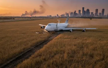 Atterraggio d'Emergenza per un Aereo NASA: Panico a Houston!