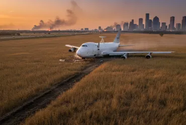 Atterraggio d'Emergenza per un Aereo NASA: Panico a Houston!