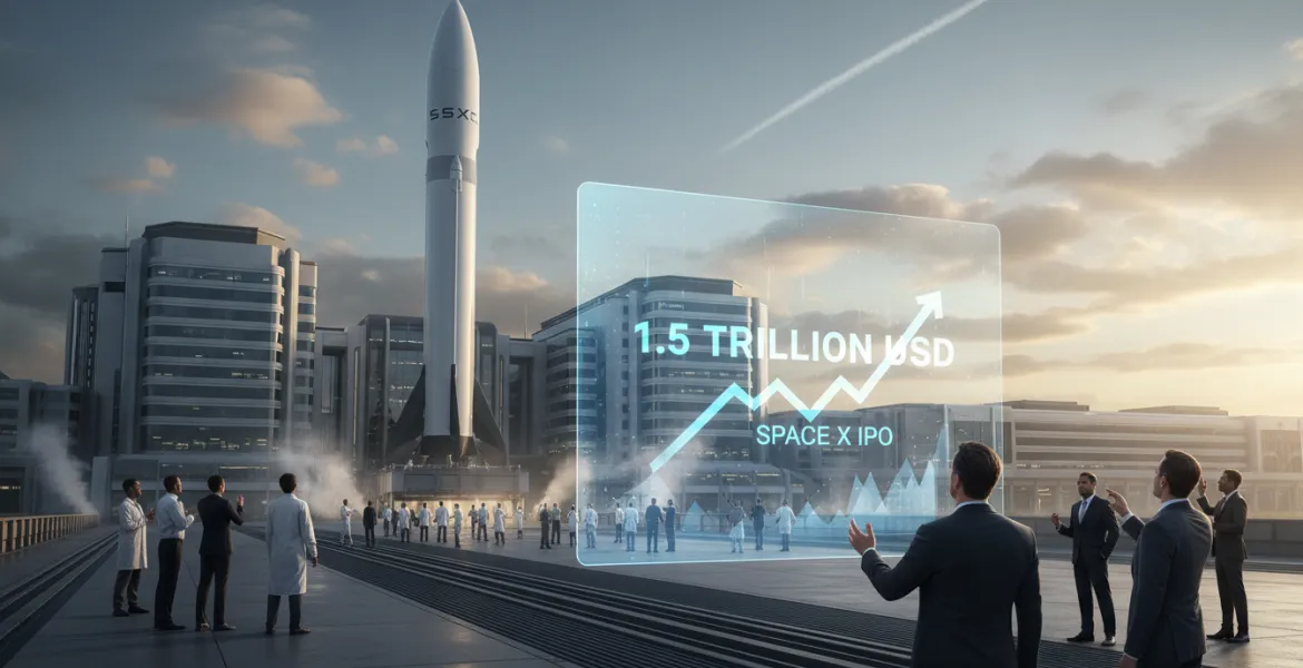 SpaceX pronta all'IPO: Elon Musk punta a una valutazione record di 1,5 trilioni di dollari