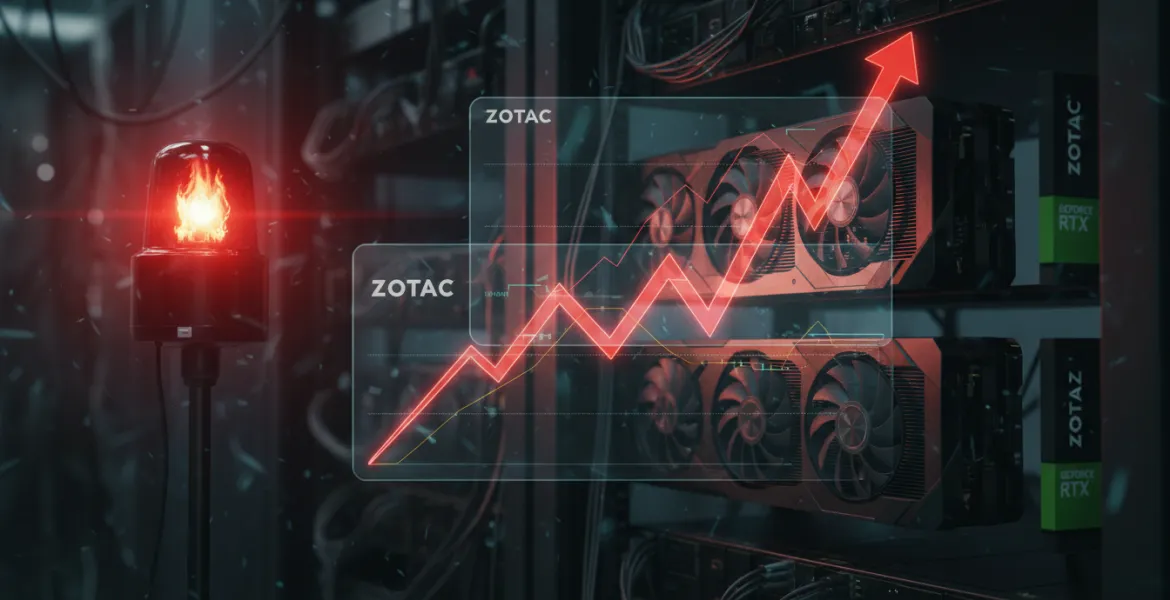 Allarme Zotac: Prezzi delle Schede Video GeForce RTX in Impennata!