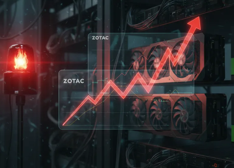 Allarme Zotac: Prezzi delle Schede Video GeForce RTX in Impennata!