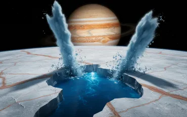 Europa, la luna di Giove, svela i suoi segreti: quanto è profondo il suo oceano?