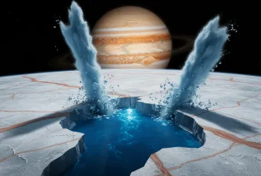 Europa, la luna di Giove, svela i suoi segreti: quanto è profondo il suo oceano?