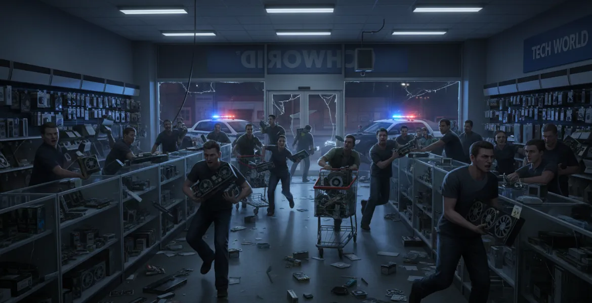 Furti di RAM e Schede Video: Rivolta nei Negozi USA!